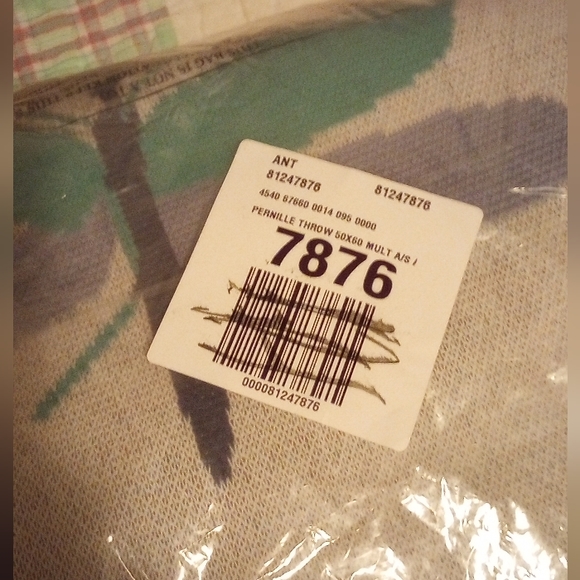 NWT Anthro Pernille Rosenkilde Throw Blanket - Picture 4 of 6